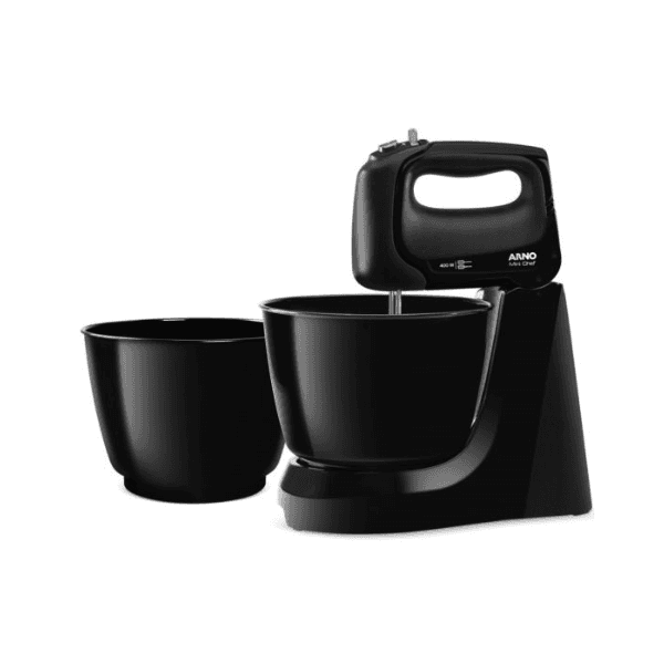Batidora Arno Mini Chef H11 2 Bowls Negro